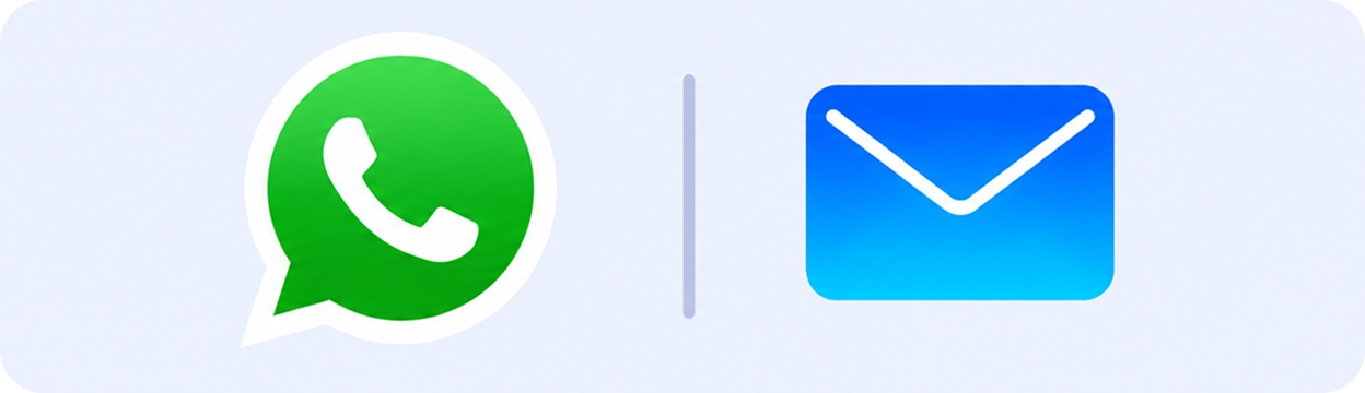 WhatsApp and email used to share videos